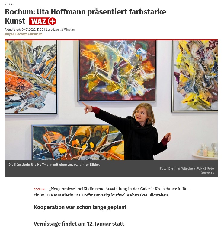 waz 01-01-2020 uta hoffmann praesentiert farbstarke kunst